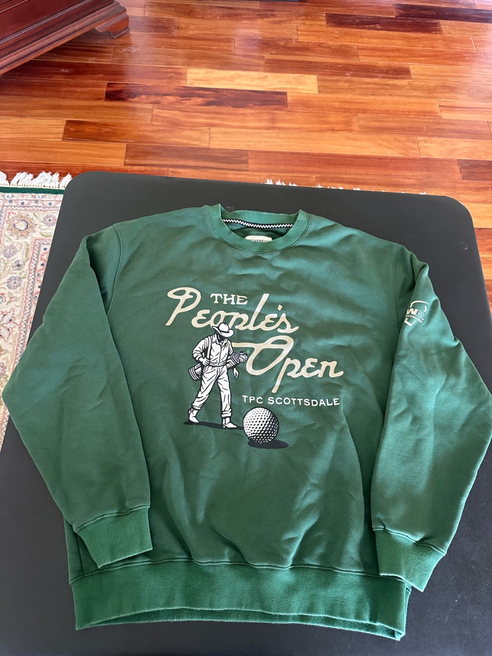 Devereux Golf The People's Open TPC Scottsdale Men's Green Sweatshirt Size XL